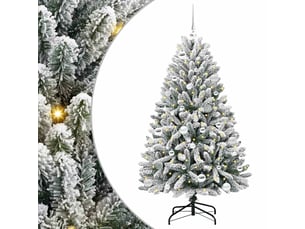 Sapin de noël - arbre de noël artificiel 150 cm 150 led blanc chaud