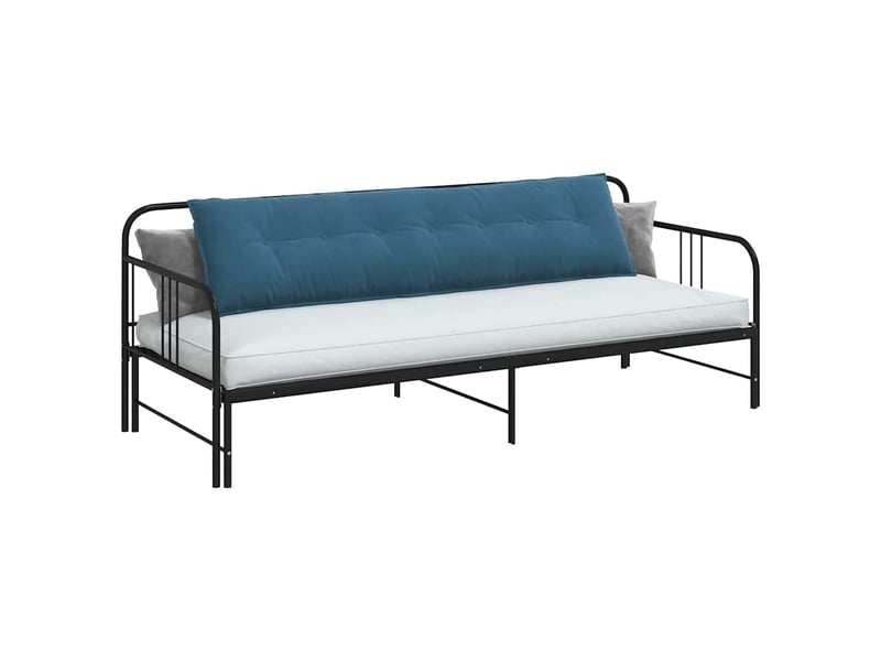  Coussin de dos, coussin de dossier bleu 200 x 50 cm tissu en velours côtelé cf54522  - Conforama C