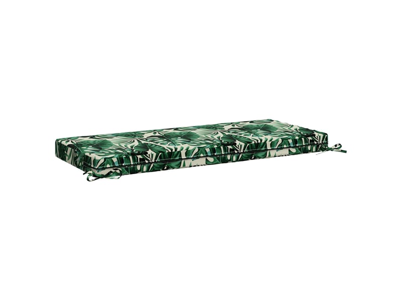 Coussin de banc, coussin d'assise, coussin de canapé soest 100 % polyester motif feuilles cf53355 - Conforama D