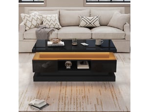 Table basse  coloris noir <strong></strong> <strong></strong>