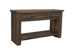 Console d'entrée en bois marron 150x40x80 cm h