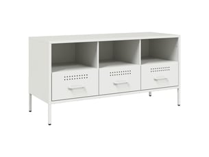 Meuble tv coloris blanc 100.5 cm <strong></strong>  <strong></strong>