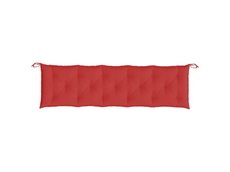  Coussin de banc de jardin, coussin d'assise rouge 180x50x7 cm tissu oxford cf52803  - Conforama D