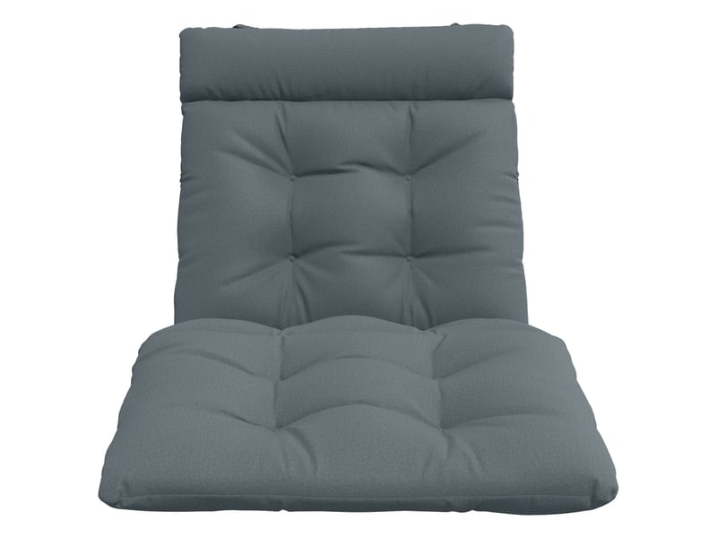  Coussin de transat, coussin pour bain de soleil vianen 100 % polyester bleu 200 x 70 x 8 cm cf56276  - Conforama D