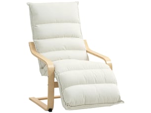 Fauteuil fixe  PANGIVO Velours beige
