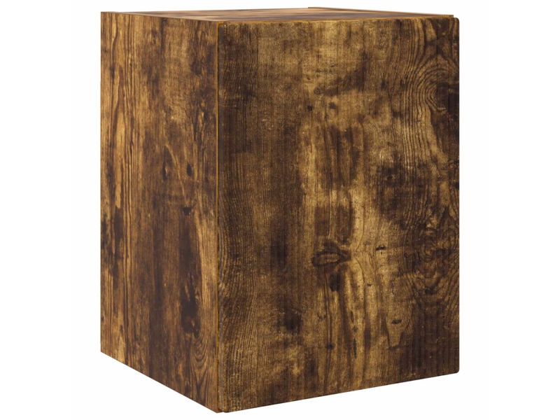  Ensemble meuble tv - banc tv - meuble de rangement 4 pcs chêne fumé bois d'ingénierie  - Conforama E