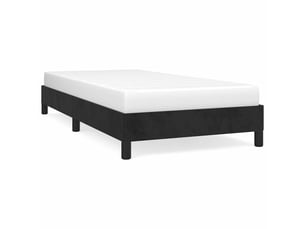Lit simple 80x200 cm    coloris noir