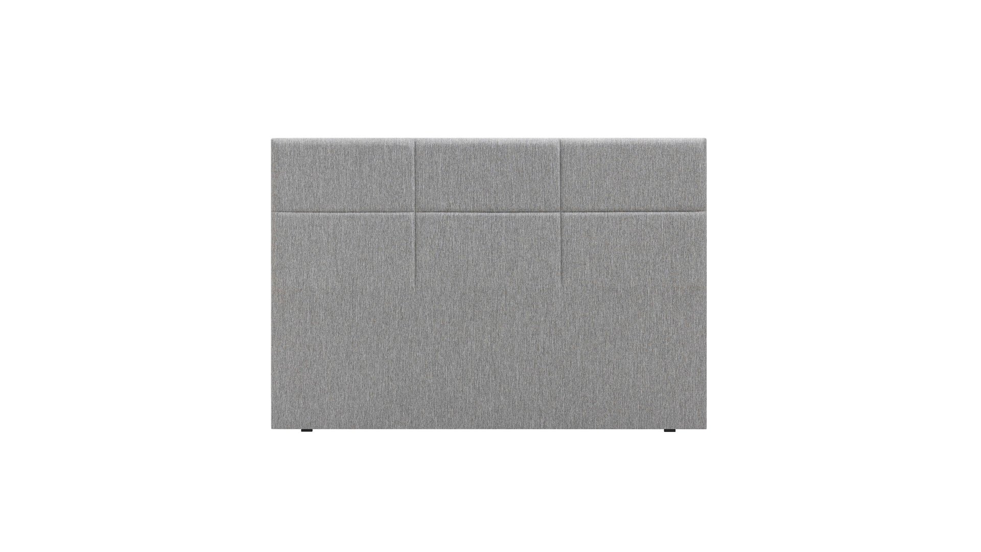 EPEDA Tete de lit 140 cm gris EPEDA ALLURE CHIC gris 120 Conforama