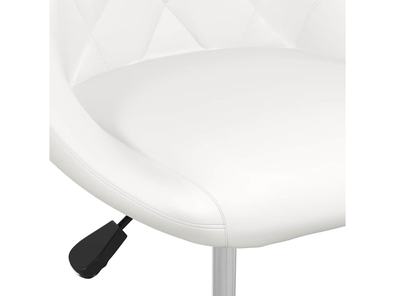  Tabouret de bar, chaise de bar blanc similicuir shl28343  - Conforama E