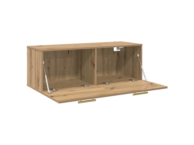  Meuble mural, meuble de rangement salon 100 x 36.5 x 35 cm bois d'ingénierie shl646  - Conforama E