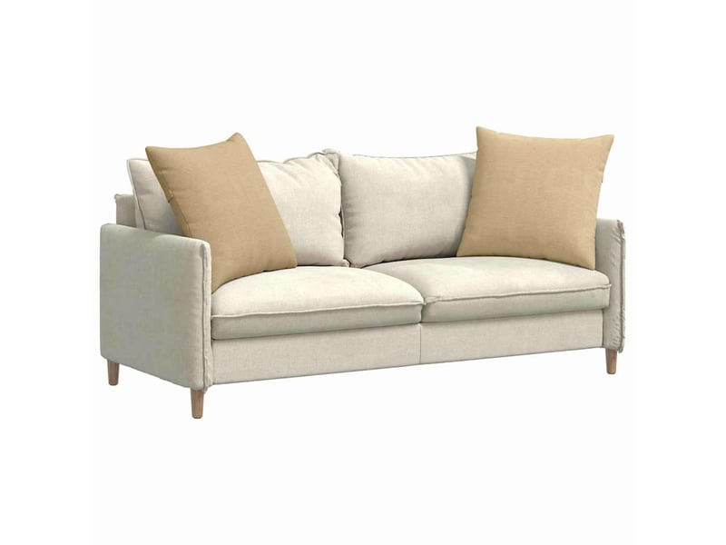  Lot de 2 coussins de canapé, coussins décoratifs vert gris 80 x 80 cm cf59208  - Conforama C