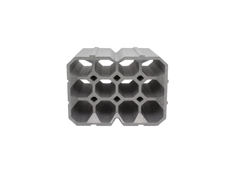  Lot de 4 casiers à bouteilles en polystyrène gris 45,5 x 36 x 24 cm 62879L - Conforama E