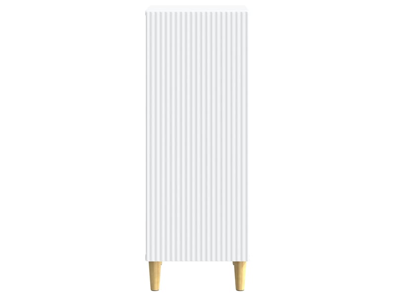  Buffet - bahut - meuble de rangement blanc 33 x 34,5 x 90 cm bois d'ingénierie  - Conforama E