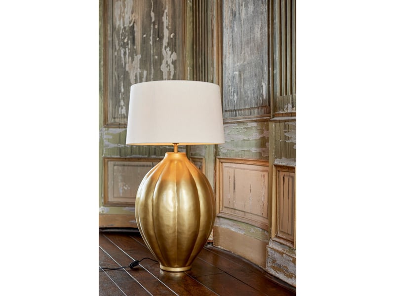  Lampe à poser design ulysse 63cm doré  - Conforama D