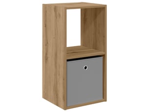 Table de chevet - cabinet de chevet - table de nuit chêne artisanal 35 x 32 x 68,5 cm