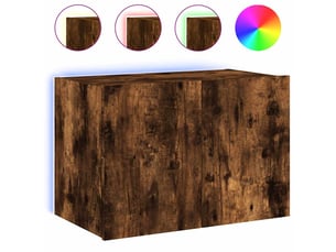 Meuble tv coloris marron 60 cm <strong></strong>  <strong></strong>