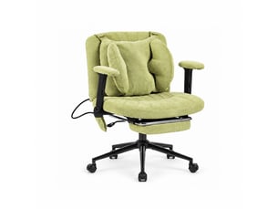 Fauteuil relax manuel   Velours côtelé vert