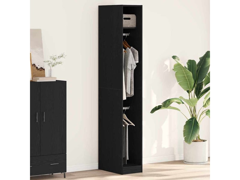 Armoire chambre, armoire de rangement bois ancien 30x50x200 cm bois d'ingénierie - Conforama B