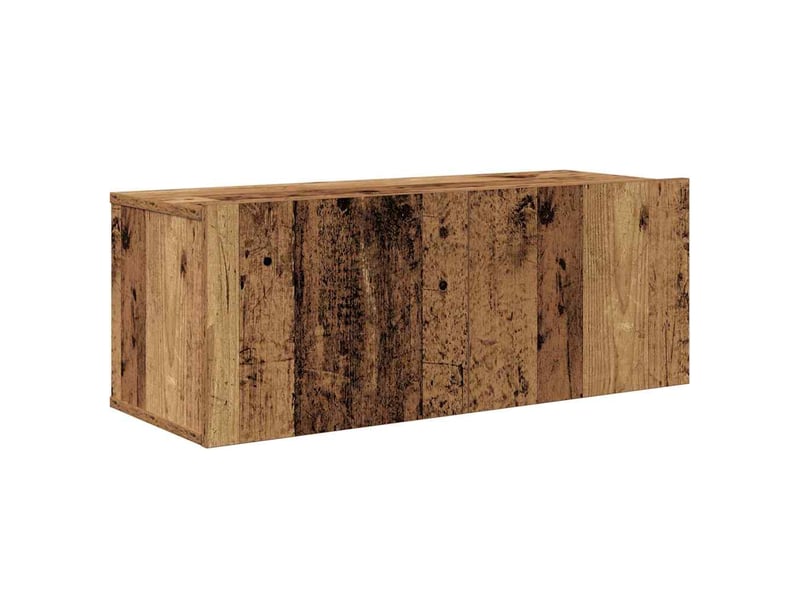  Ensemble meuble tv - banc tv - meuble de rangement 8 pcs bois ancien bois d'ingénierie  - Conforama E