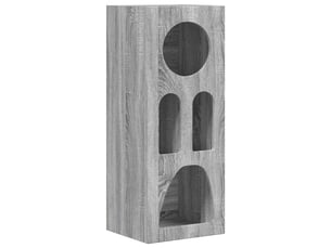 Buffet - bahut - meuble de rangement elst gris sonoma 40 x 35 x 100.5 cm bois d'ingénierie