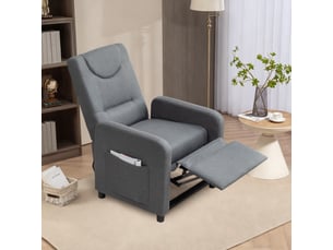 Pouf / repose pied <strong>WISHDOR</strong> <strong></strong> gris
