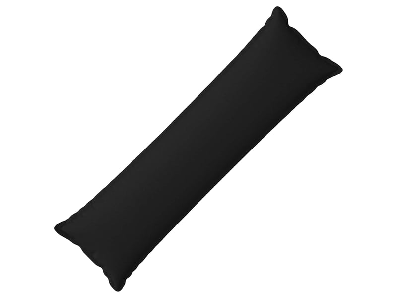 Coussin avec oreiller, coussin décoratifs houten noir 40 x 145 cm lin synthétique cf51340 - Conforama B