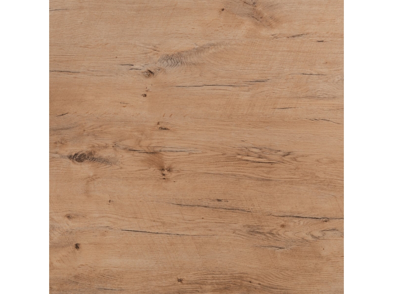 Table fixe 160x90 en chêne et métal timber - chêne - Conforama D