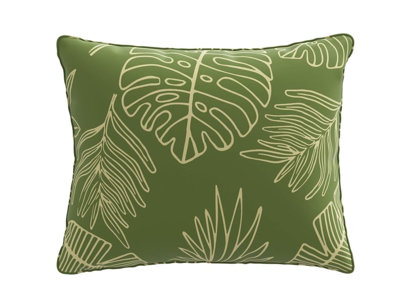 Coussin de dos, coussin de dossier 1 pièce putten 100 % polyester modèle feuille cf54394 - Conforama D
