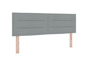 Tete de lit A poser largeur 144 cm <strong></strong> <strong></strong> argenté