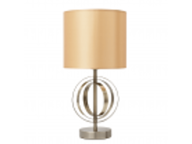  Lampe à poser fabrilamp alfena e27 coloris bronze 46 x 23 x 23 cm 123270112 - Conforama B