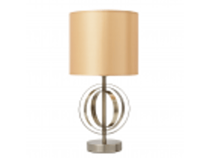 Lampe à poser fabrilamp alfena e27 coloris bronze 46 x 23 x 23 cm