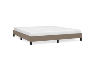 Lit 2 places 180x200 cm    coloris taupe