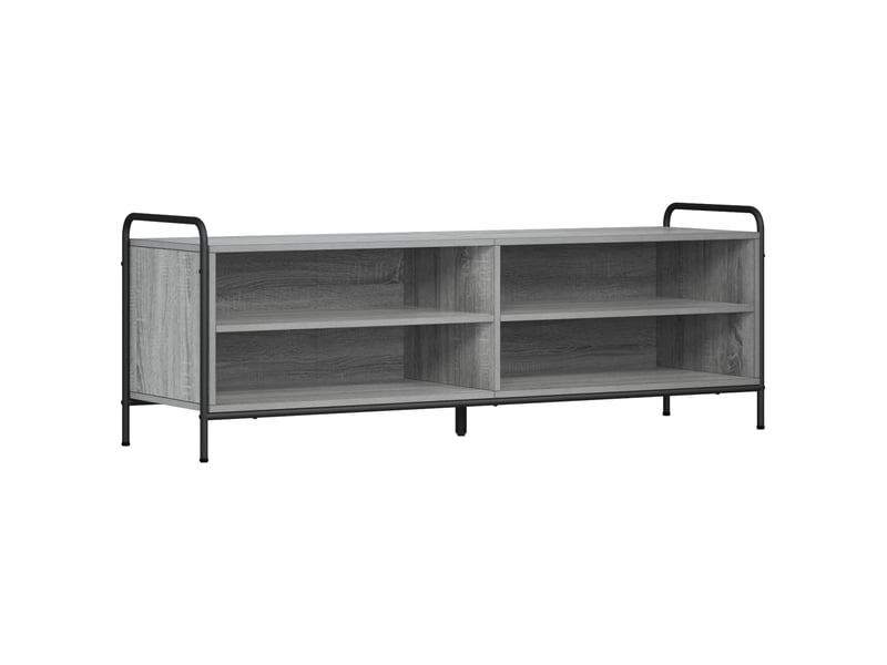 Meuble tv, banc tv 140x39,5x50 cm sonoma gris bois d'ingénierie  - Conforama A