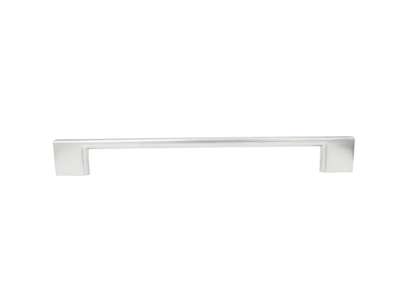 4 unités de poignées métalliques argentées de 256 mm pour meubles - Conforama E