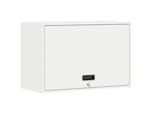 Armoire     <strong></strong> <strong></strong> coloris blanc largeur 40 cm