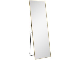 Miroir rectangulaire à poser coloris doré <strong></strong> <strong></strong> - 50 cm x 50 cm