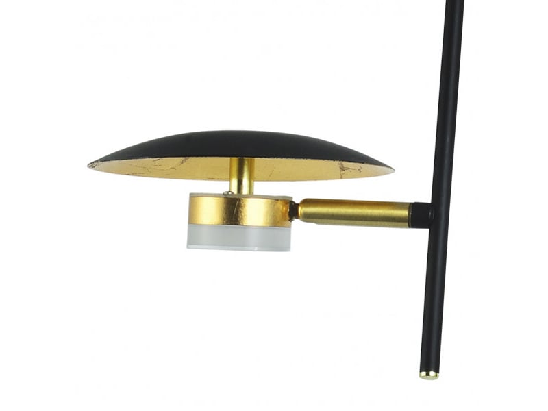  Fabrilamp ciudad del cabo, suspension, moderne, led, 18 w, 1440 lm, 4000 k, noirdoré, 53 x 39 x 39 cm 153693016 - Conforama E