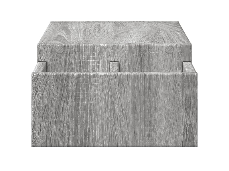  Support de moniteur table meuble bureau et rangement sonoma bois d'ingénierie gris 02_0044961  - Conforama C