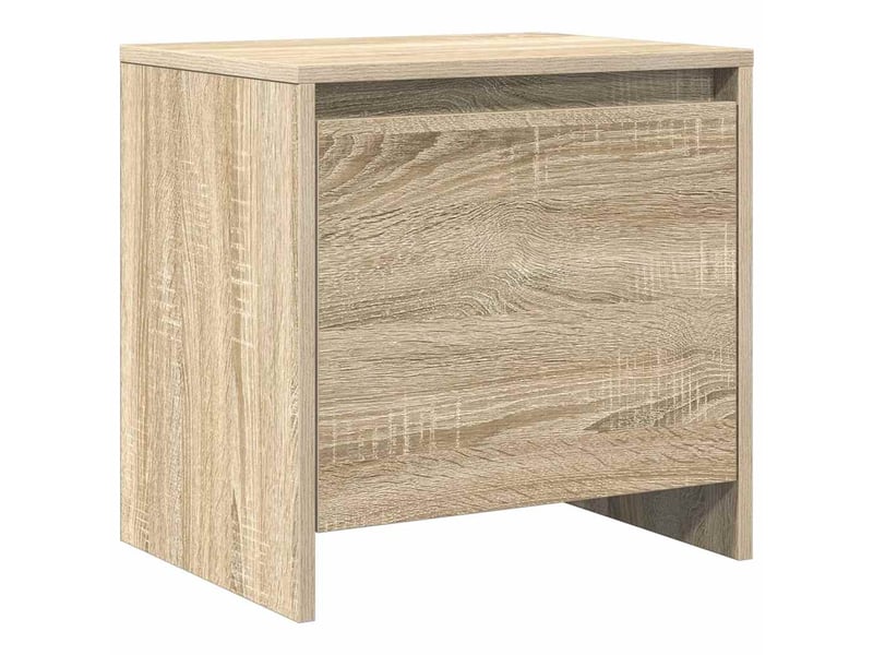  Lot de 2 tables de chevet - cabinet de chevet - table de nuit chêne sonoma bois d'ingénierie  - Conforama D