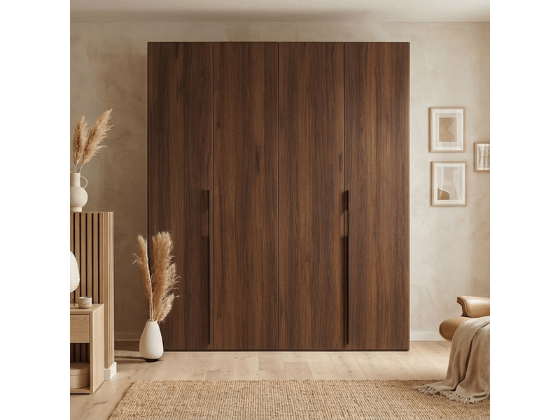  Selsey bari - armoire - 170 cm - noyer warmia Bari - Conforama B