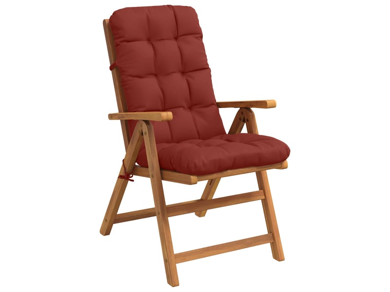  Lot de 4 coussins de chaise à dossier haut vianen cf59338  - Conforama C