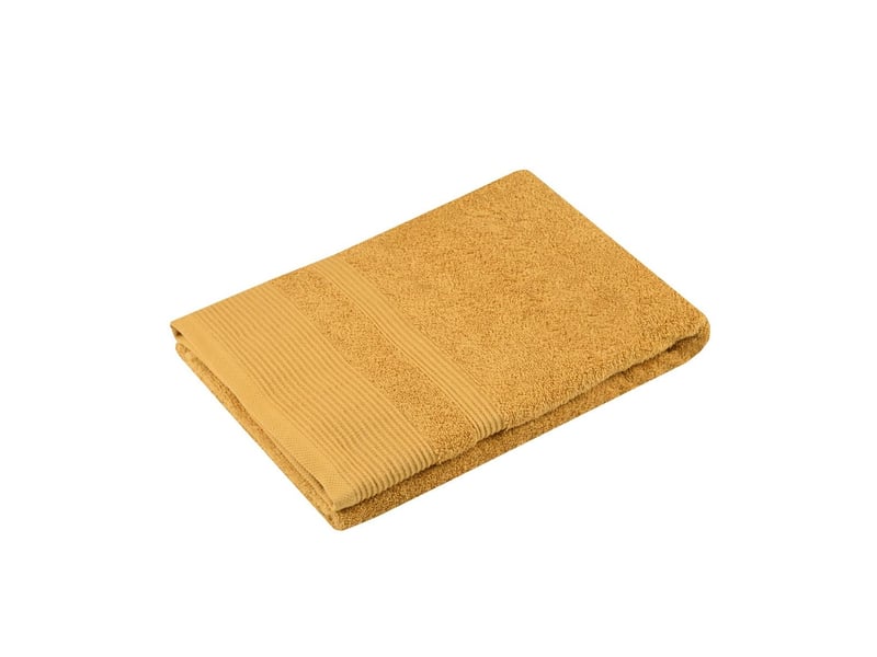 Serviette de toilette en coton lilas  - Conforama A