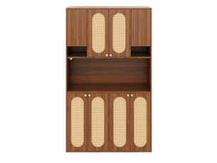 Buffet 8 porte(s) 0 tiroir(s) DZMDIP - 106 cm coloris bois clair