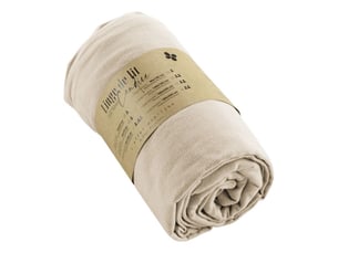 Drap housse candice toutes dimensions flanelle de coton l'effet papillon