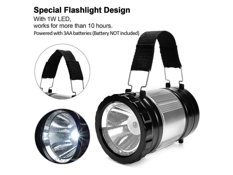  Camping rétractable lumière cob suspendu tente lumière aventure en plein air lampe de poche pratique  - Conforama B