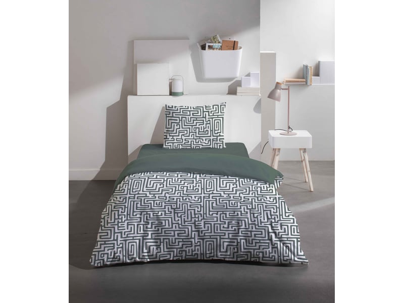 Parure de lit Housse + 1 taie 140x200 cm  - Conforama W