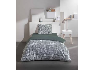 Parure de lit Housse + 1 taie 140x200 cm