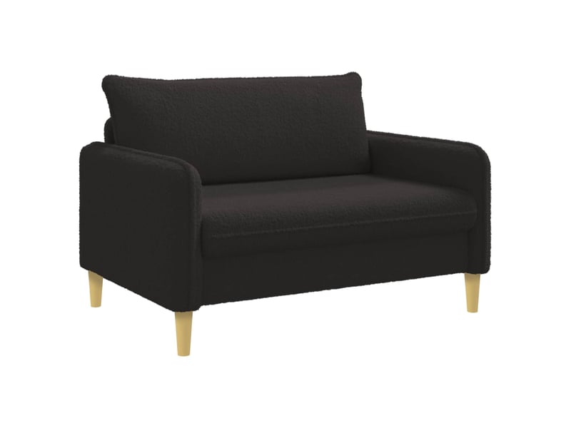  Vidaxl fauteuil xxl noir bouclé  - Conforama A