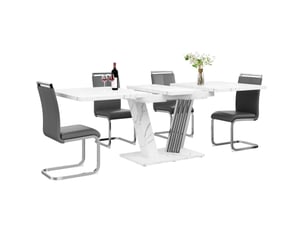 Ensemble table rectangulaire 4 chaise(s) <strong>BEAUNIV</strong> <strong></strong>