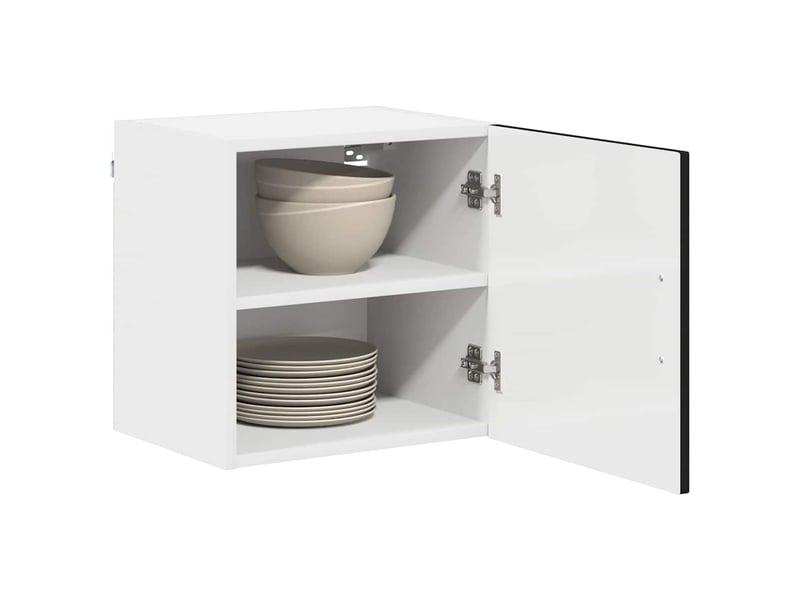  Meuble mural de cuisine | armoire de cuisine noir 40x31x40cm shl7344  - Conforama C